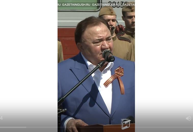 The Head of Ingushetia called Putin a 