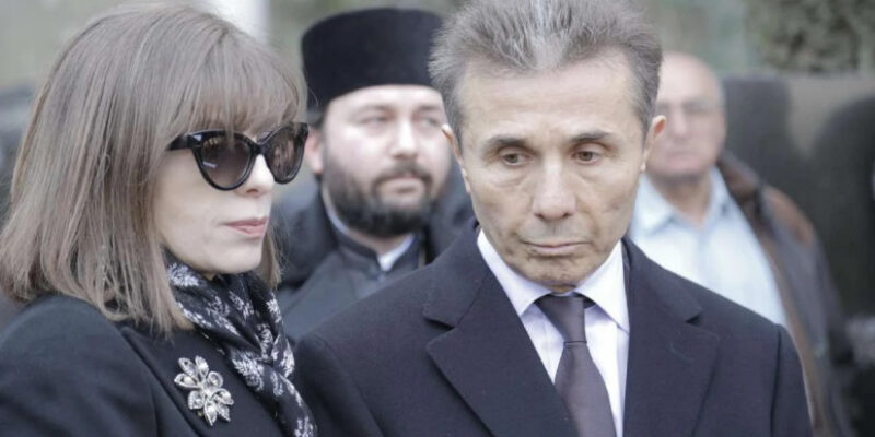 Ivanishvili stated that the ruling party allowed society to 