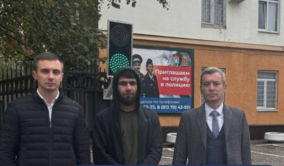 A participant in the namaz incident in the Leningrad Region has been released from custody