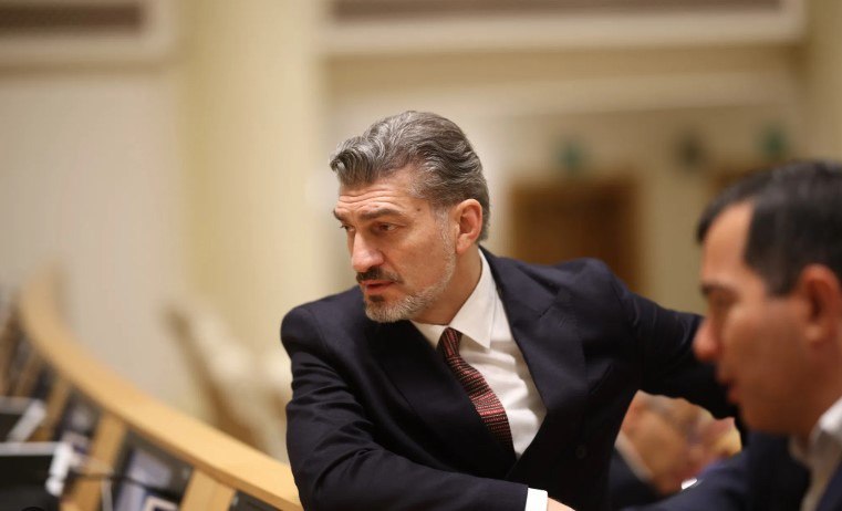 The only candidate from the ruling party elected president of Georgia