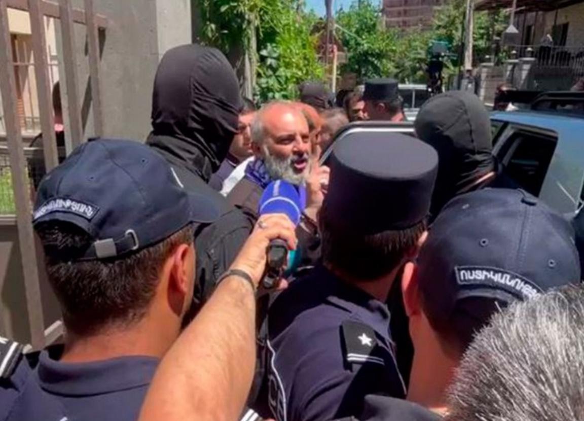 Opposition leaders detained in Armenia on charges of attempting to seize power