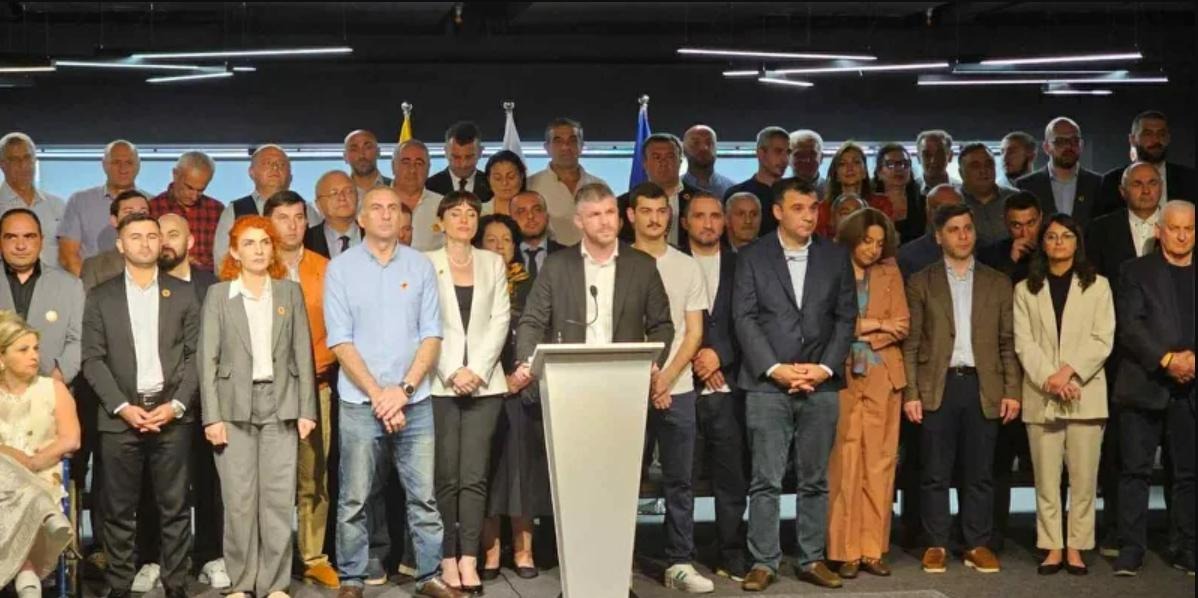 One of the Georgian opposition parties has agreed to participate in municipal elections