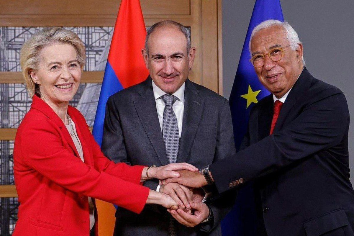 Пашинян встретился с лидерами Евросоюза