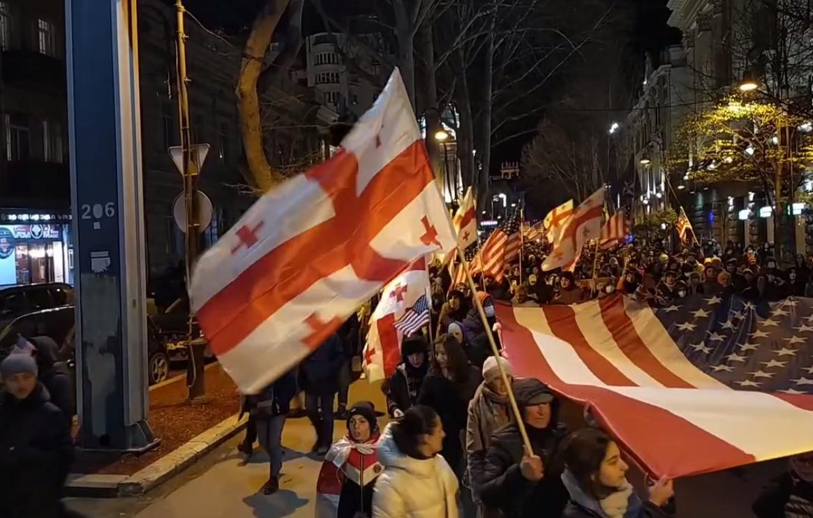 Tbilisi hosts rally in support of US MEGOBARI Act