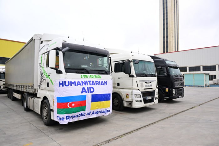 Azerbaijan sent a new batch of humanitarian aid to Ukraine