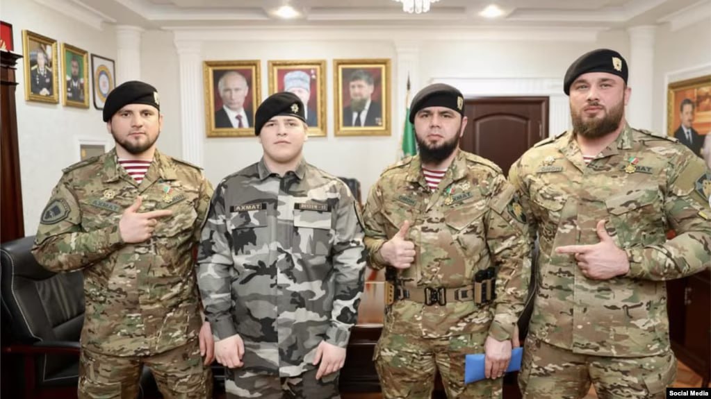 Kadyrov's 17-year-old son receives another award