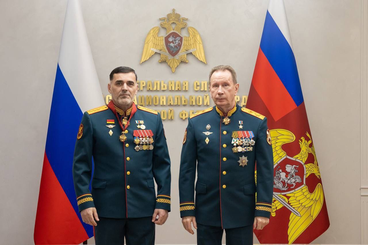 Assistant Director of the Russian National Guard from Chechnya Awarded the Order 