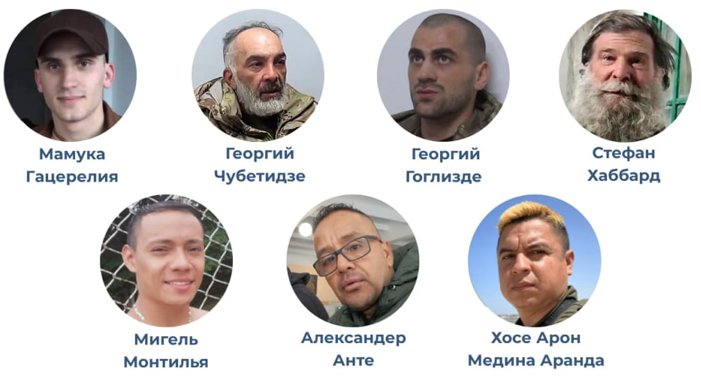 Human rights activists recognize Georgian citizens who fought for Ukraine as political prisoners