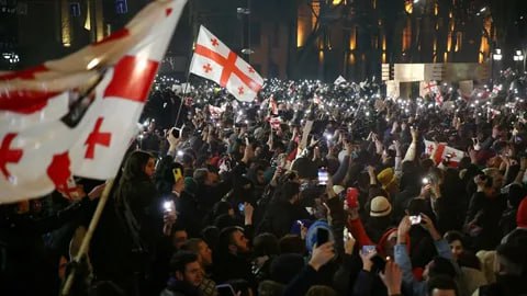 224 people detained in Georgia over four days of protests