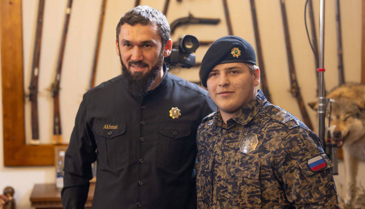 Сын Кадырова Адам получил очередную награду