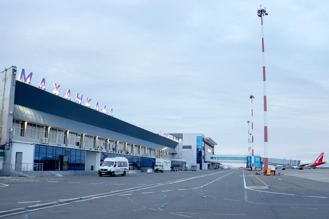 A group of Palestinian refugees has arrived in Makhachkala