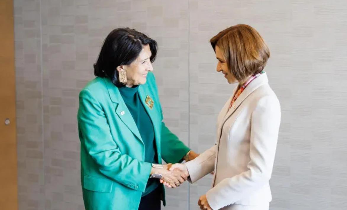 Zurabishvili to the President of Moldova: Pro-European Georgia is with you!