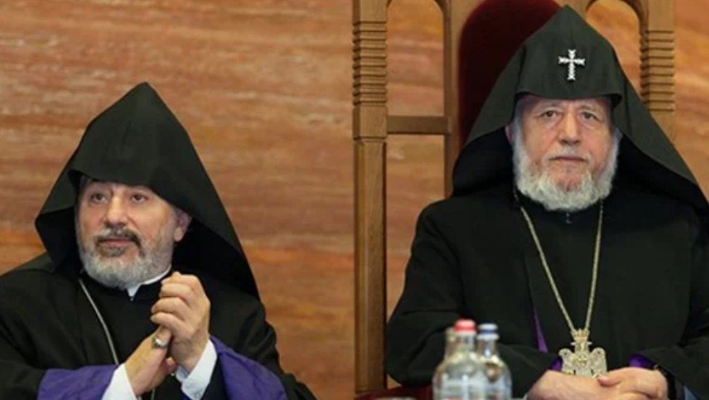 In Armenia, the Catholicos's brother was called an agent of Russian intelligence services