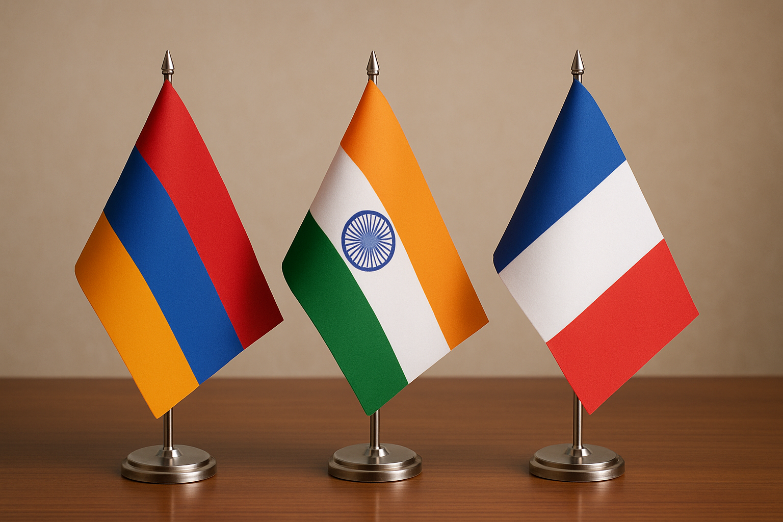 Armenia has purchased artillery and armored vehicles from India and France in large quantities