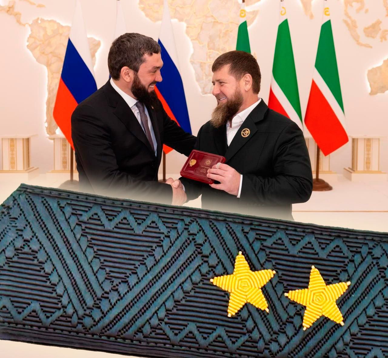 Председатель правительства Чечни удостоен нового воинского звания