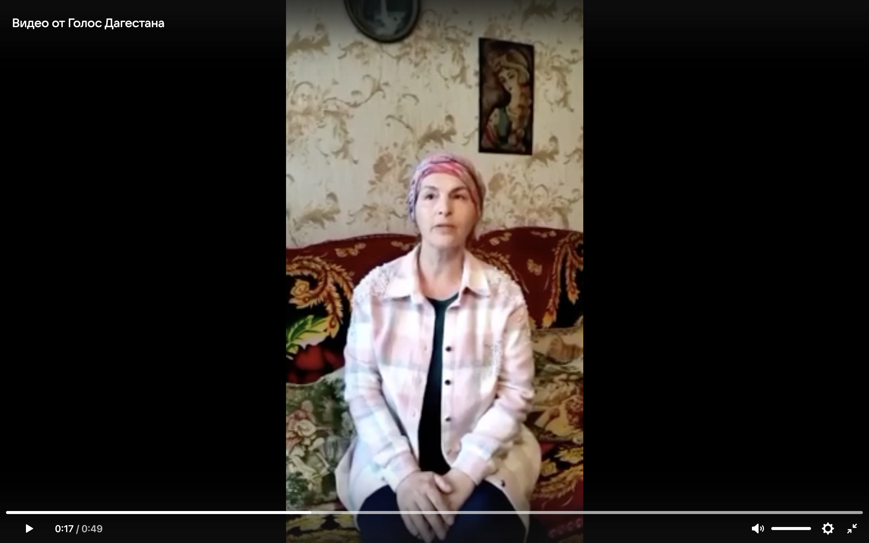 В Дагестане женщину заставили извиняться за скандальный ролик