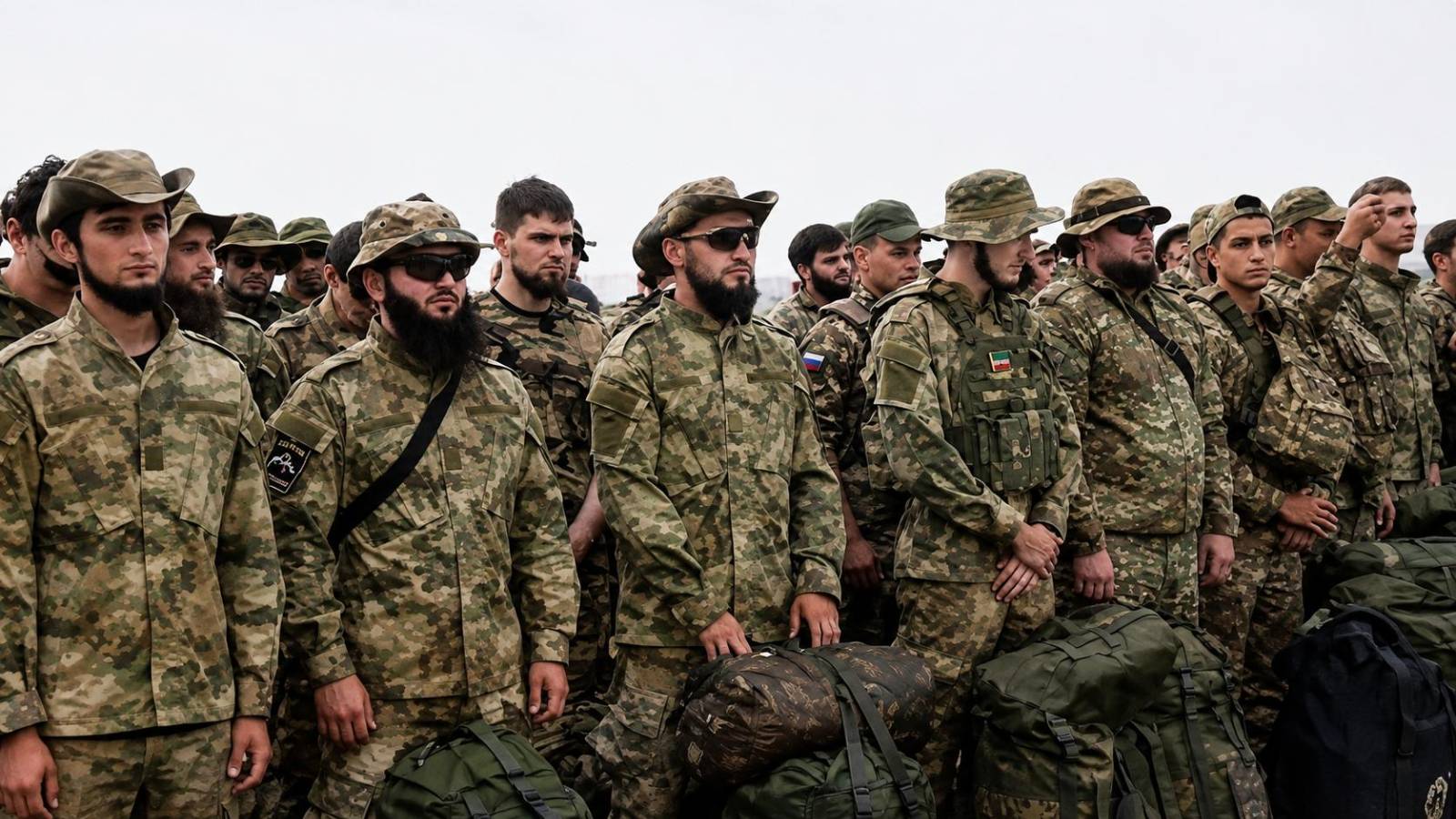 Власти Чечни отчитались об отправке новой группы военных в Украину