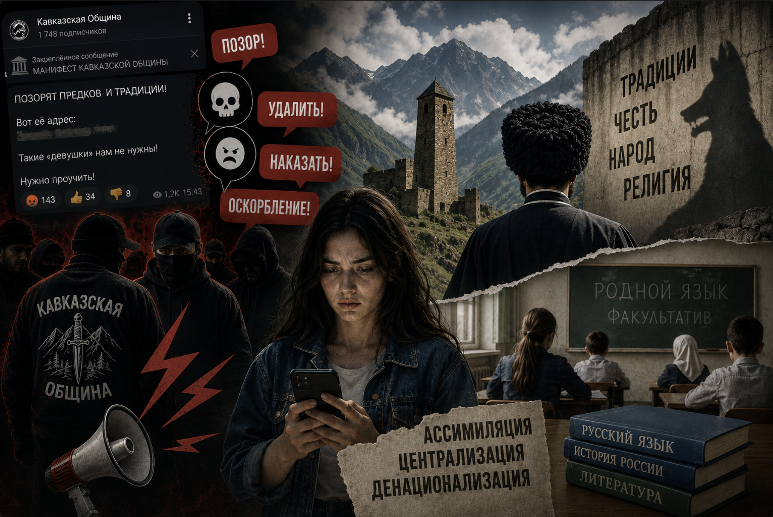 Почему борьба за традиции обернулась травлей женщин в Северной Осетии