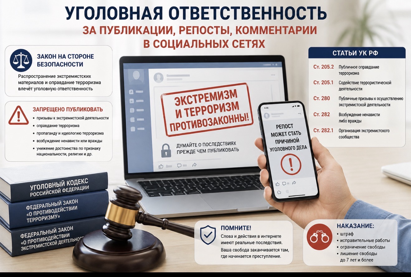 Омбудсмен Чечни предостерёг жителей республики от комментариев и репостов из-за ответственности за экстремизм и терроризм