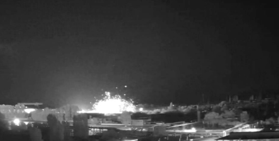 Ракетный обстрел Южно-Украинской атомной электростанции