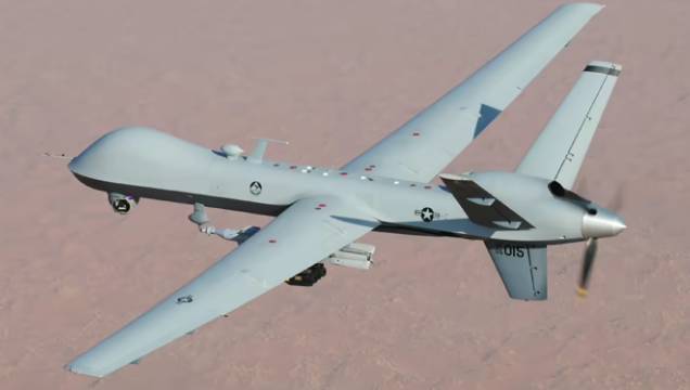 Над Черным морем российские истребители Су-27 сбили американский беспилотник MQ-9 Reaper