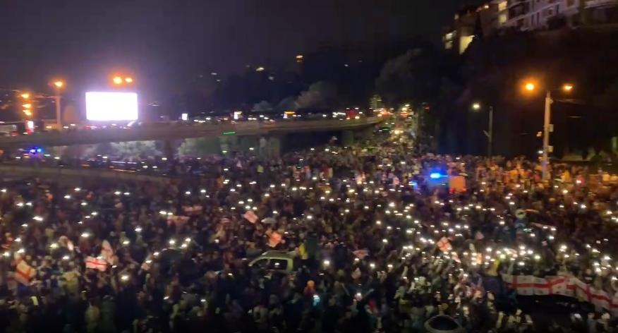 Участники протестов в Грузии выдвинули требования