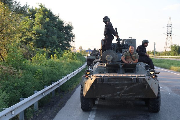 Из-за нехватки резервов в Курскую область перебрасываются абхазские и югоосетинские формирования