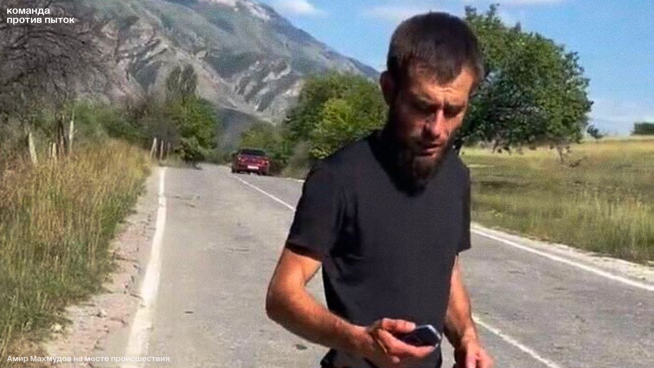 Police beat two men in Dagestan