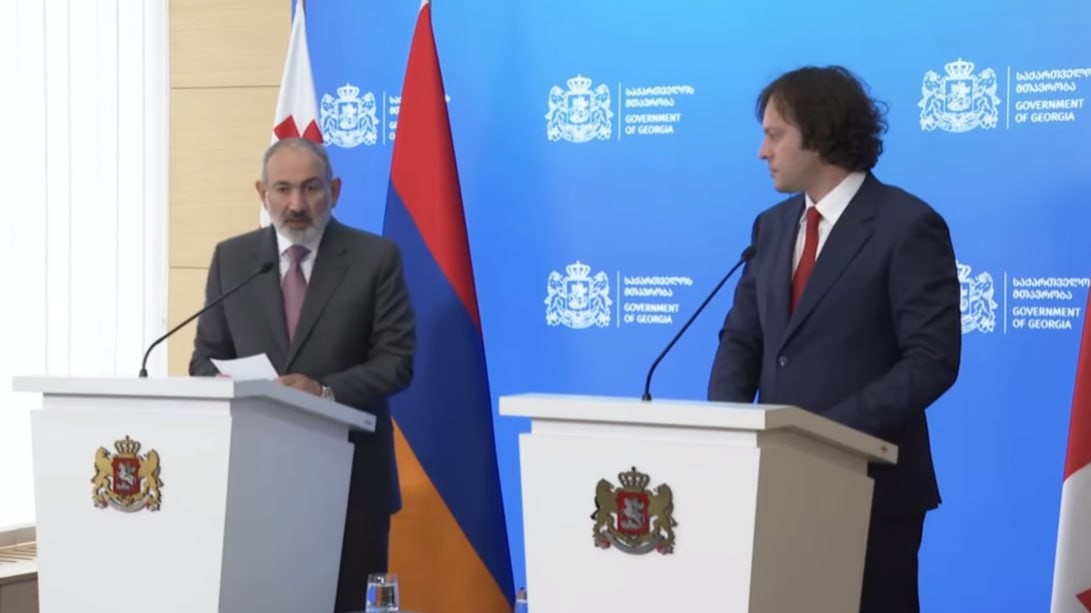 Pashinyan and Kobakhidze mutually supported the territorial integrity of the countries