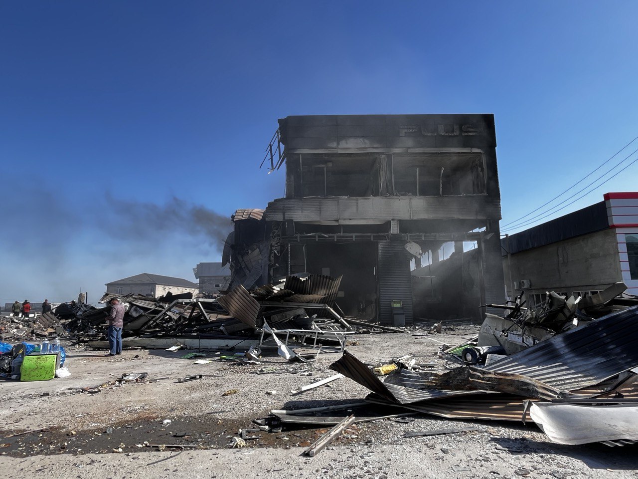 Количество погибших в результате пожара на АЗС в Дагестане выросло до 13 человек