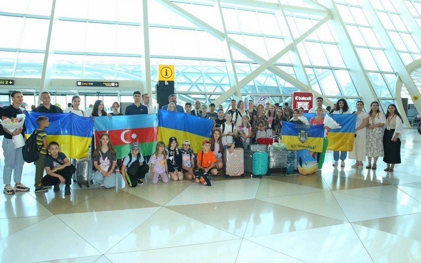 Azerbaijan continues to provide assistance to Ukrainian children affected by the war