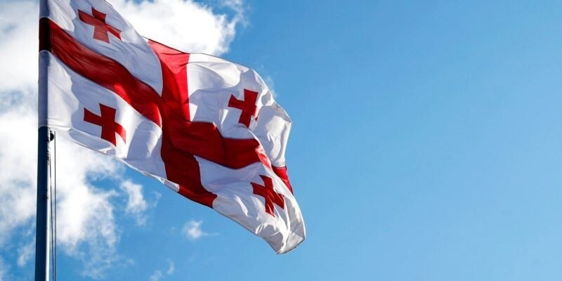 В Грузии отмечают День государственного флага. 