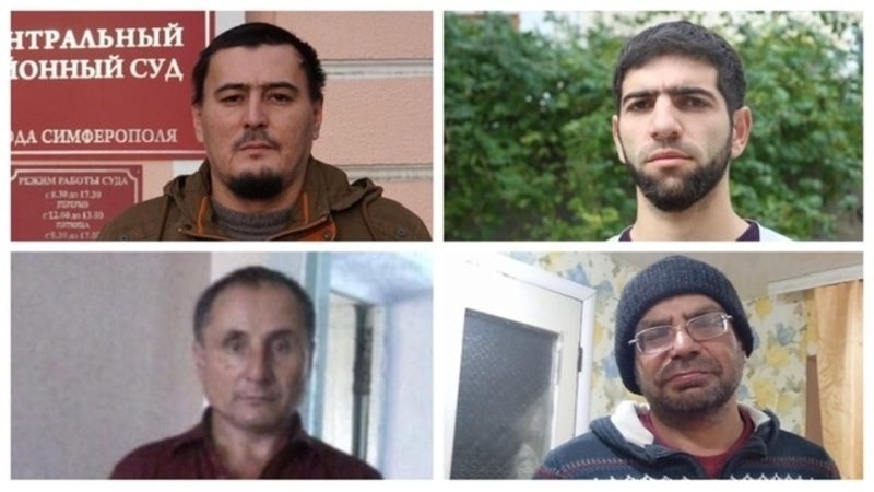 Четверых крымских татар оставили под арестом.