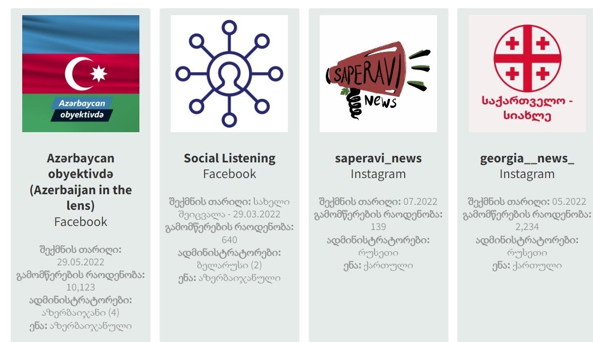 В странах Южного Кавказа выявлены пророссийские интернет-аккаунты для разжигания антизападных настроений.