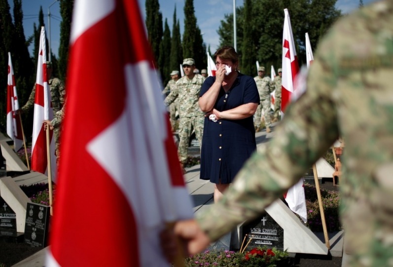 Представители Евросоюза и Украины поддержали Грузию в 15-ю годовщину начала войны с РФ