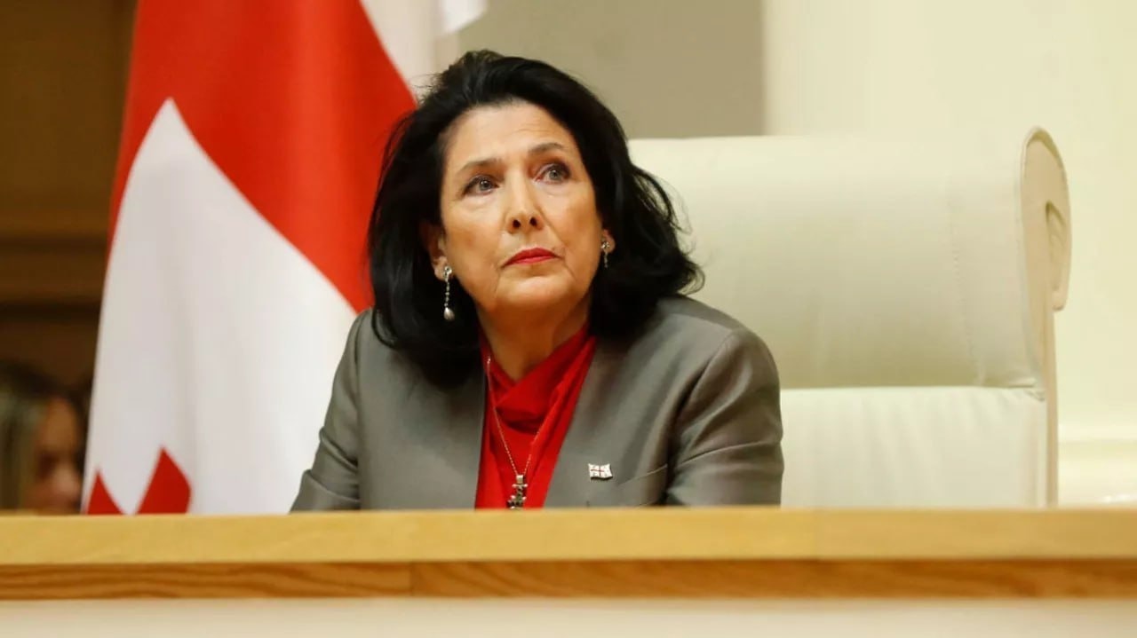 In Georgia, the country's president was called a representative of the “war party”