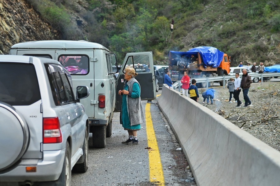 A third of Nagorno-Karabakh residents have left the region