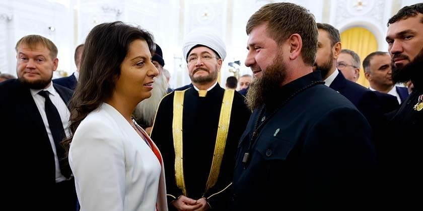 Kadyrov came to the defense of Margarita Simonyan after her statement about a nuclear explosion over Siberia