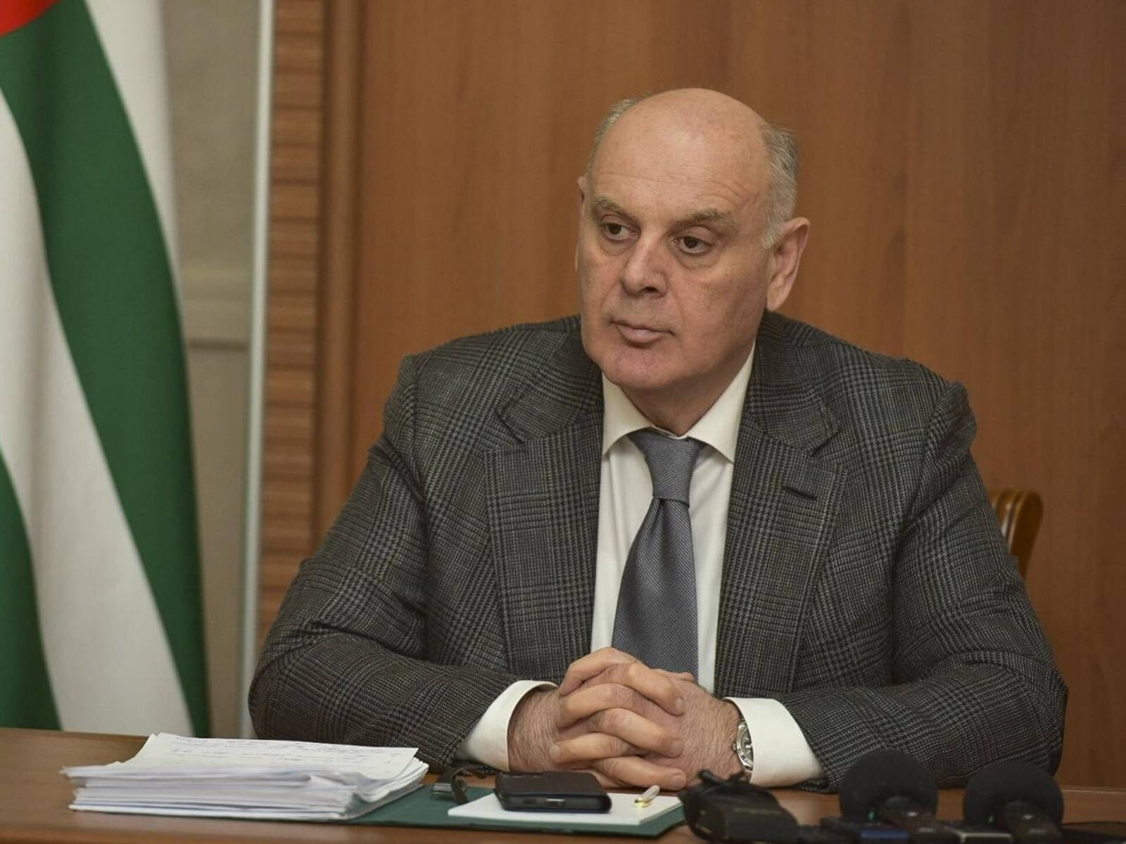 The President of Abkhazia spoke about good neighborly relations with Georgia