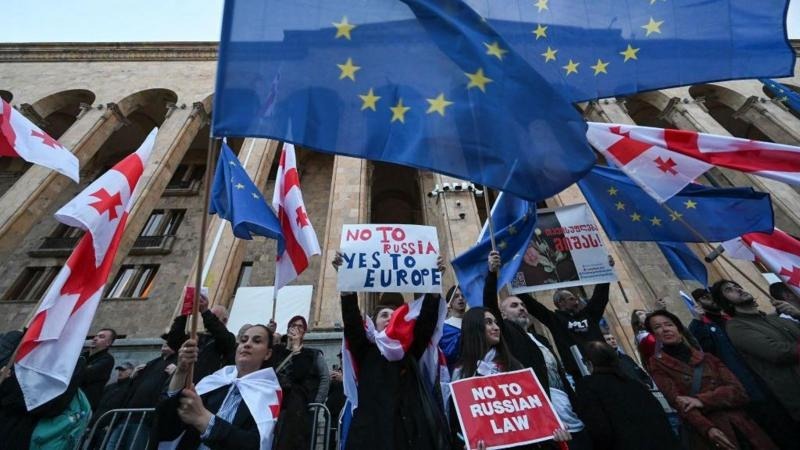 В Тбилиси анонсировали новые протесты против «пророссийского» закона об иноагентах
