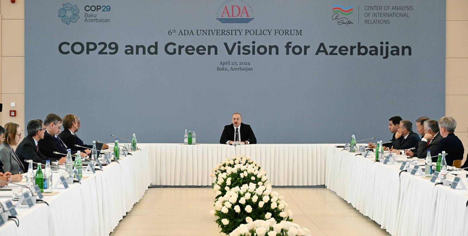 The President of Azerbaijan again expressed support for the territorial integrity of Ukraine