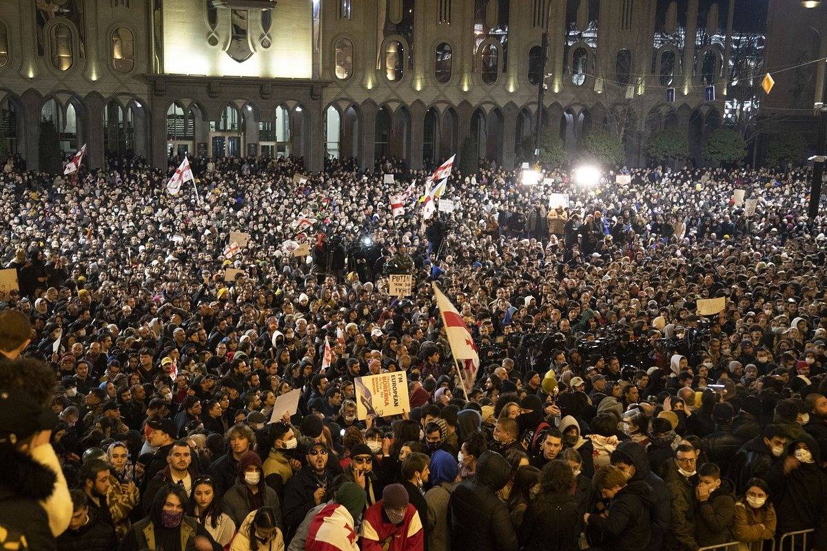 The USA and Germany criticized the law on foreign agents initiated in Georgia