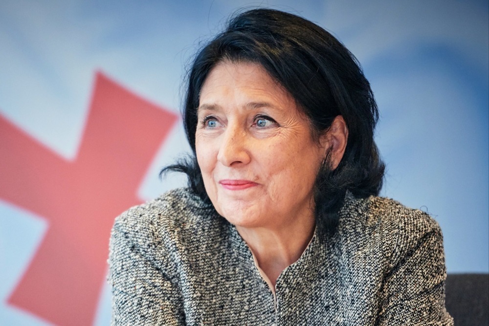 The President of Georgia congratulated the Prime Minister of the Netherlands on his election to the post of NATO Secretary General