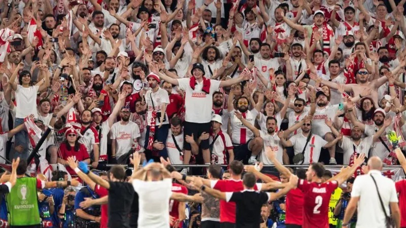 Грузинские болельщики снова скандировали «Путин – ху…о!»