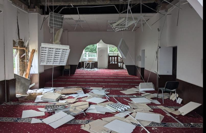 В результате российского обстрела Киева повреждена мечеть ДУМ Крыма