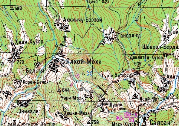 Убийство человека в Шали, артиллерийский обстрел села Ялхой-Мохк