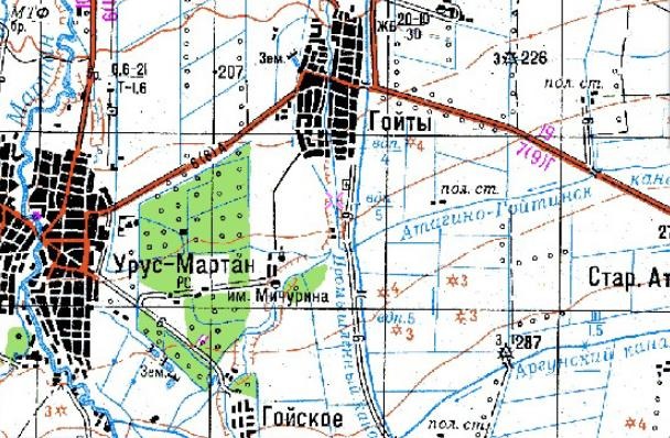 Похищения мужчин, избиения мирных жителей и другие военные преступления в Урус-Мартане и Гойтах