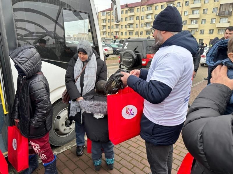 В Чечню прибыла новая группа беженцев из Палестины