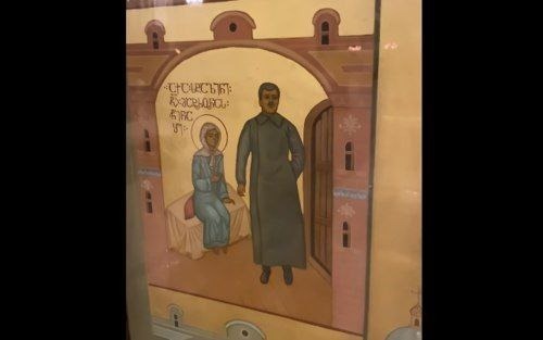 В Патриархии Грузии раскритиковали икону со Сталиным