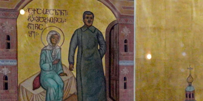 Патриархия Грузии попросила убрать с иконы изображение Сталина